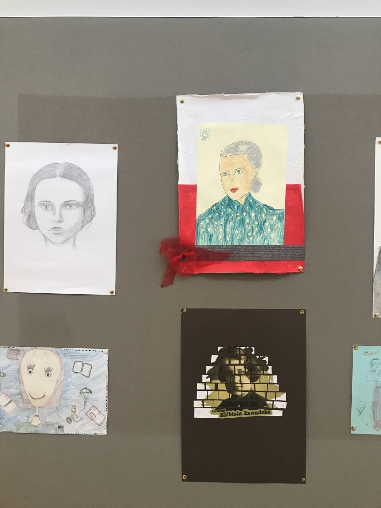 Rozstrzygnięcie konkursu plastycznego na portret patrona szkoły.