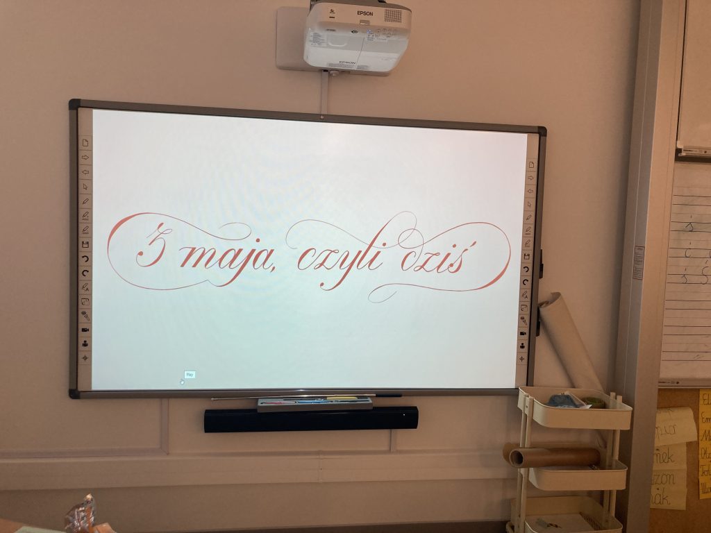 „3 maja, czyli dziś”