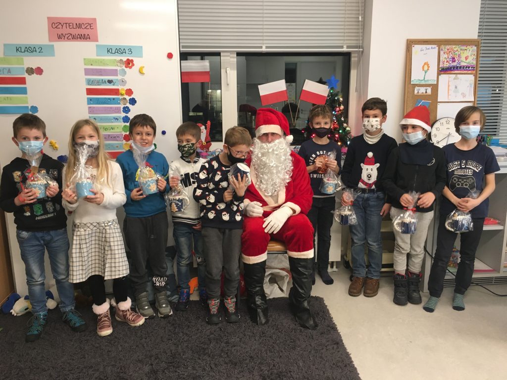 Kolejna wizyta Mikołaja w naszej szkole.