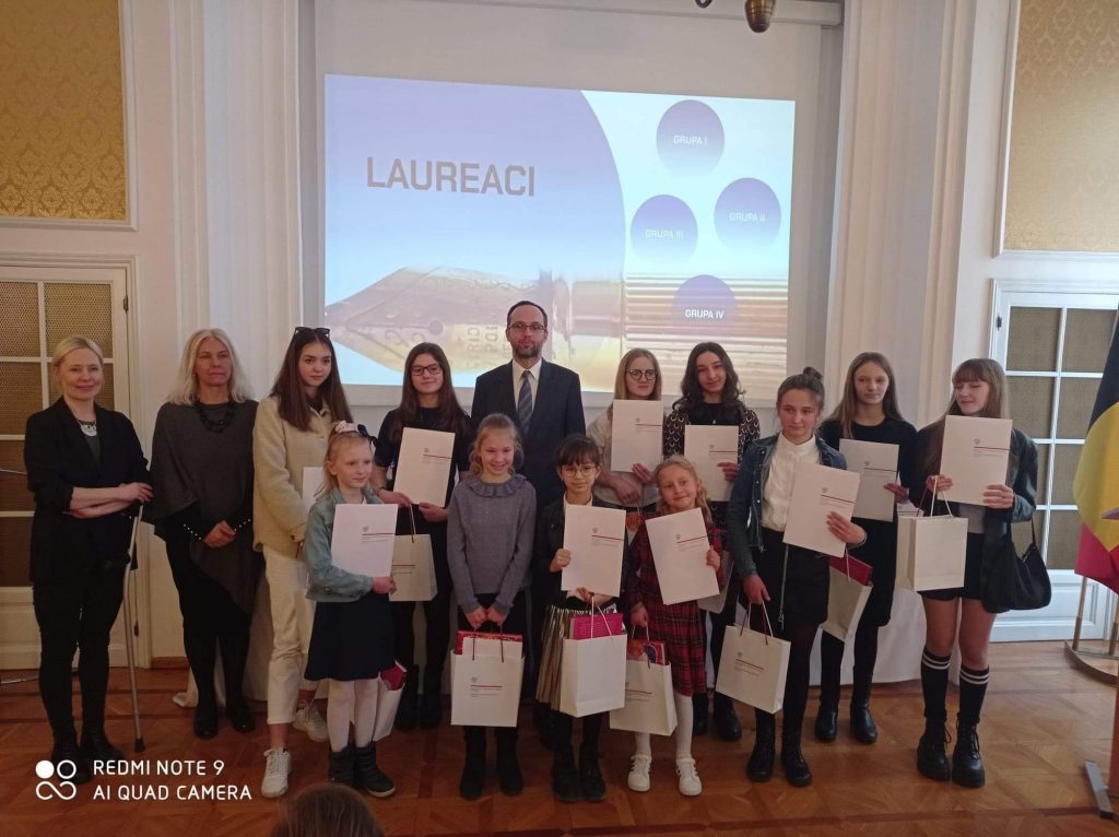 Dyktando Polonijne – Gala w Ambasadzie w Brukseli