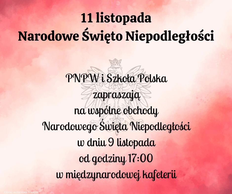 Narodowe Święto Niepodległości – Zaproszenie
