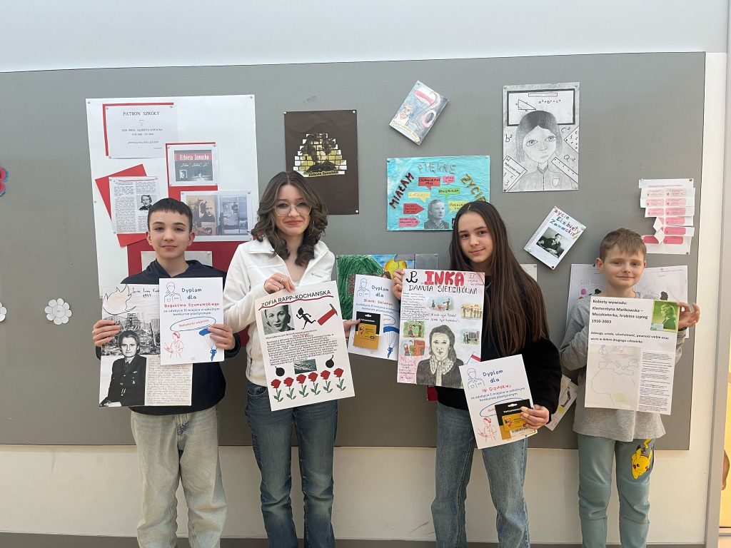 Konkurs plastyczny pt. „Bohaterki Wojenne”