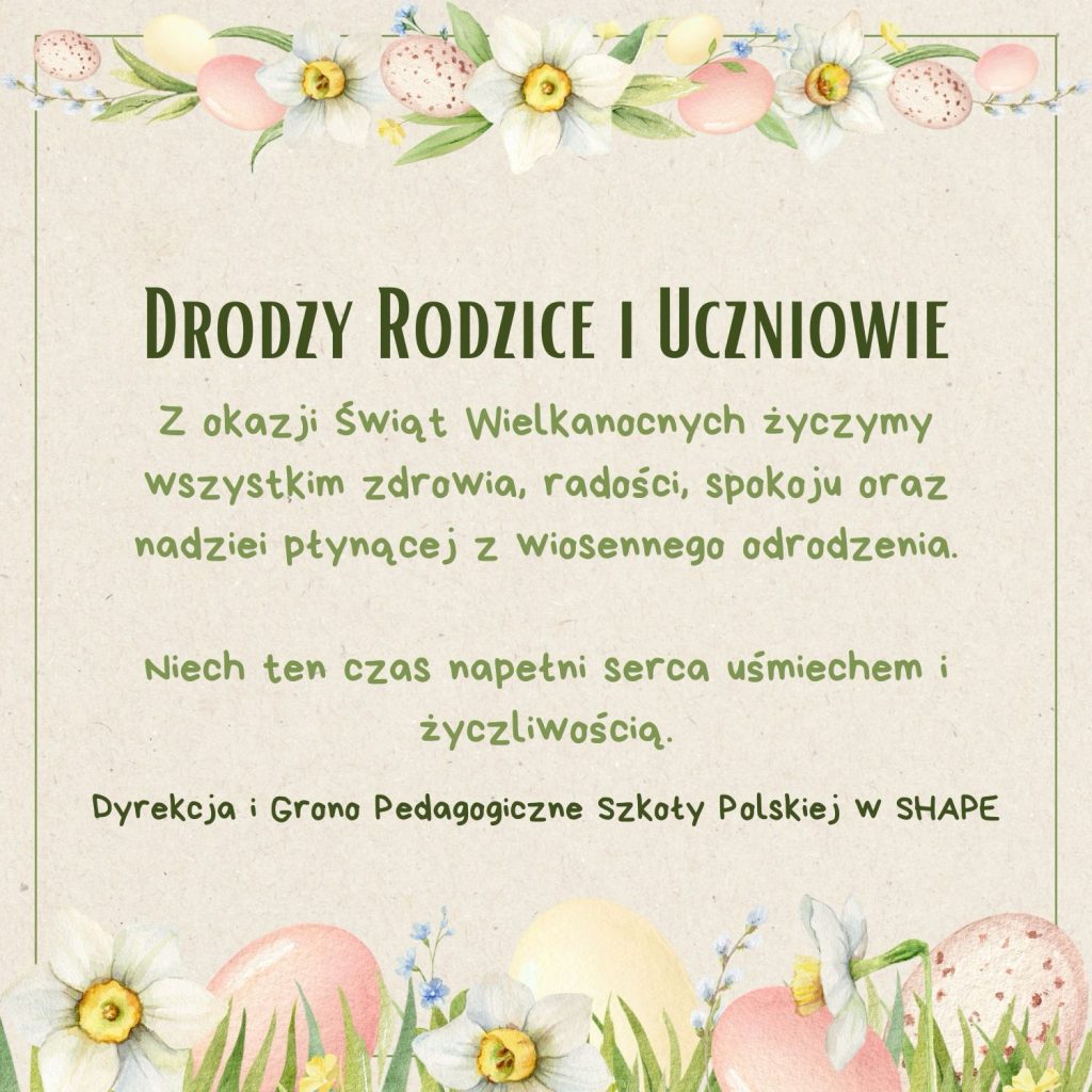 Życzenia Wielkanocne