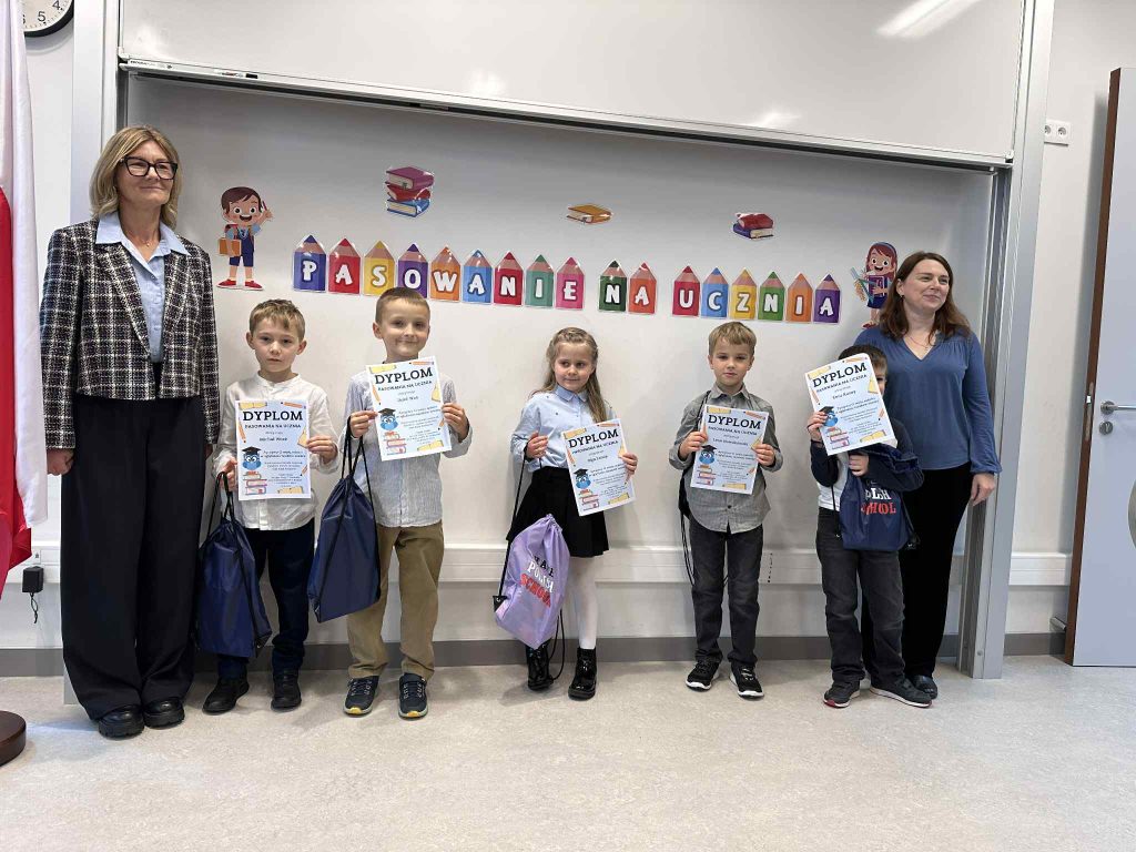 Pasowanie na ucznia w klasie 1 ✏️